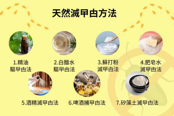 天然滅曱甴方法