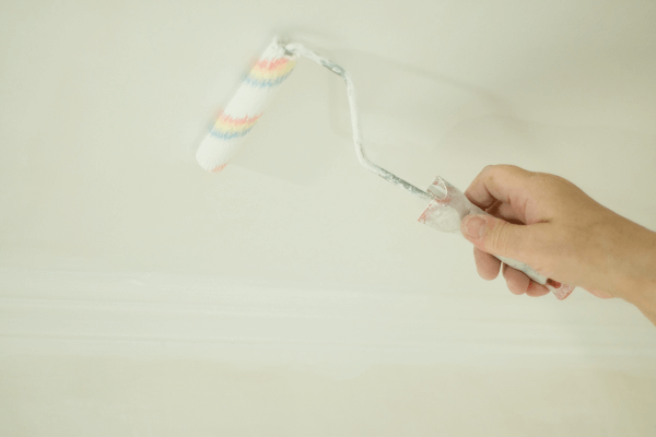 DIY天花板油漆步驟