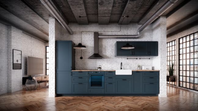 不做天花板的廚房