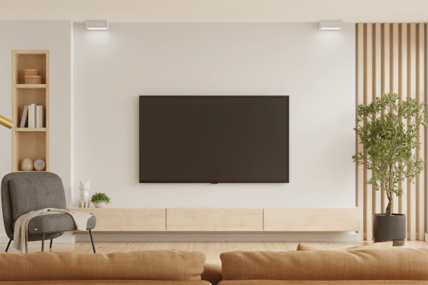 日式風電視牆
