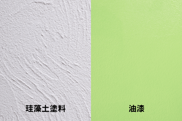 珪藻土塗料與水性油漆、油性油漆差異