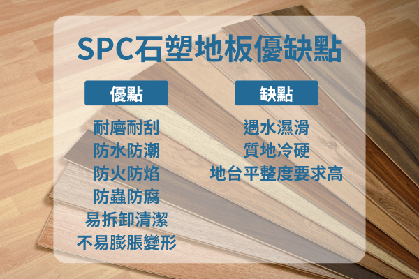 SPC石塑地板優缺點