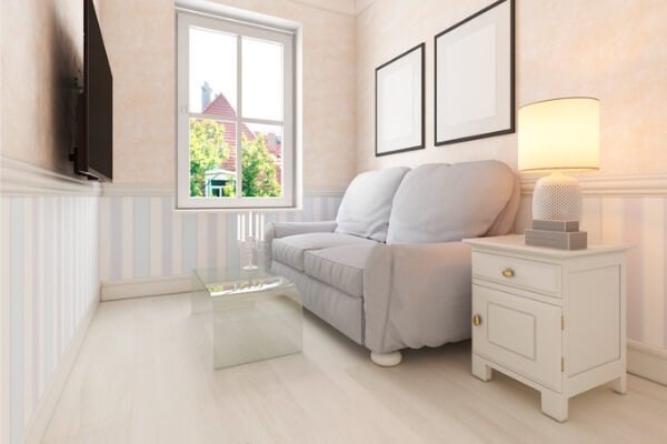 選擇淺色系提升視覺空間感