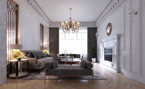 新古典客廳裝潢要點及設計建議，打造高雅氛圍！