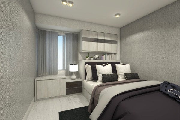 壁龕型床頭櫃設計