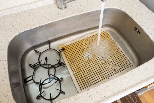 瓦斯爐爐架清潔