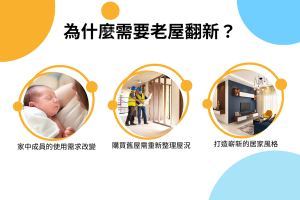 為什麼需要老屋翻新？