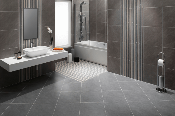 浴室板岩磚地板