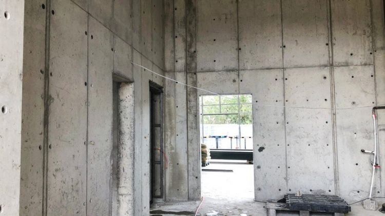 工地裝潢中的陶粒板