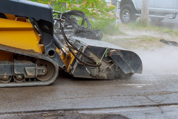 刨除與整地工程
