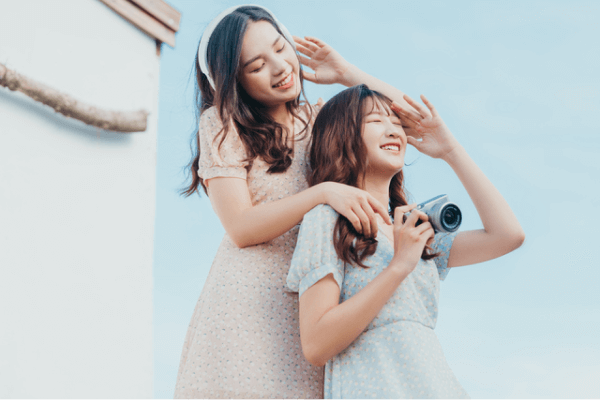 閨蜜婚紗便服風格