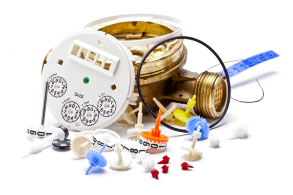 機械式水表：機械式水表結構