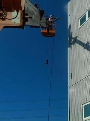 吊車外牆清洗