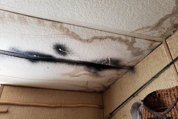 天花板漏水發霉