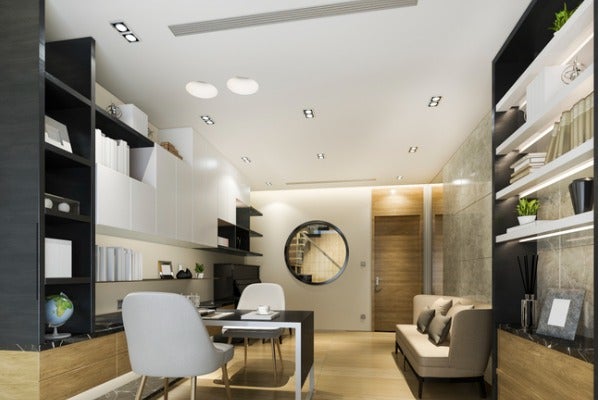 安裝吊隱式冷氣有足夠的房屋高度，避免天花板過低造成視覺上的壓迫