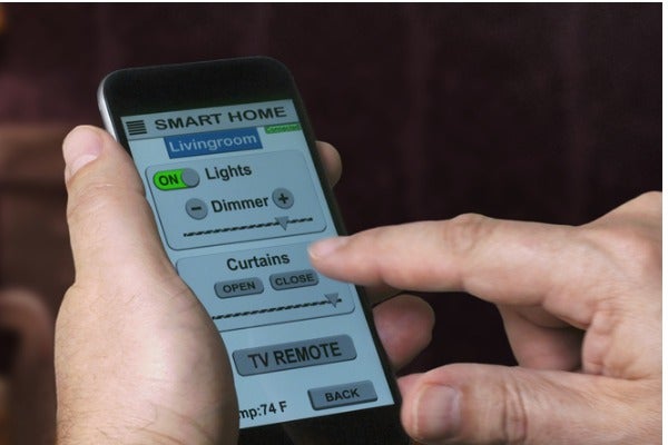 什麼是電動窗簾、遙控智慧窗簾？遙控窗簾（也稱智能窗簾）讓您能在任何的位置控制窗簾