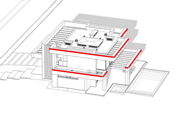 適合安裝滴水條的位置