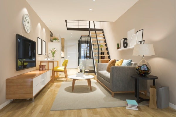 公共空間採開放式設計，可以讓室內視覺更加寬敞明亮