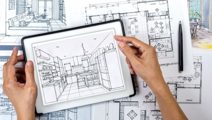 室內設計立面圖與平面圖