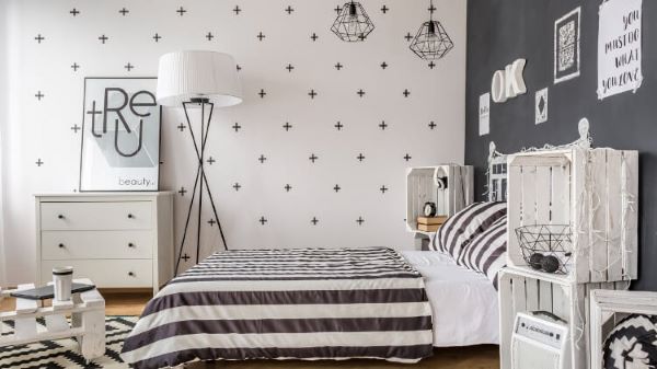 繽紛童趣風壁紙裝潢範例