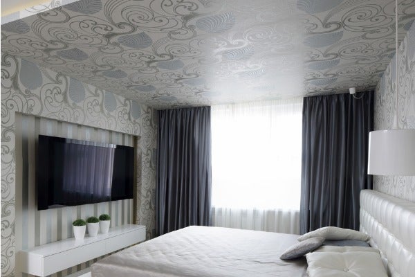 天花板貼壁紙的優點