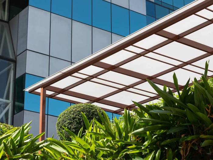 PC板採光罩價格：霧面pc耐力板採光罩