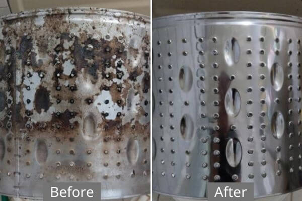 直立式洗衣機內桶清潔