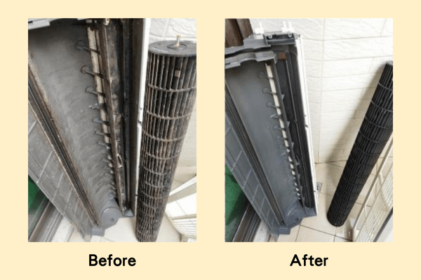 分離式冷氣室內機拆洗