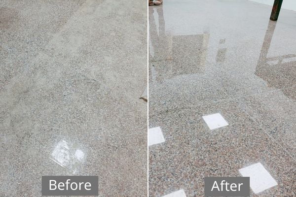 石材拋光晶化 (2)