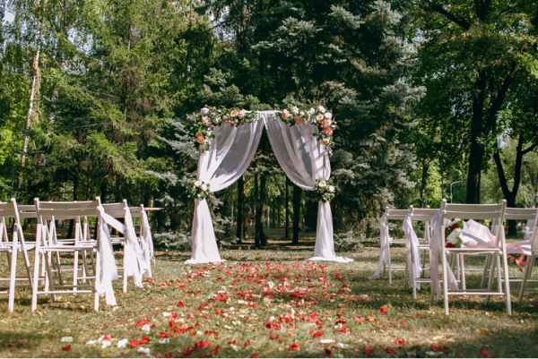 戶外婚禮證婚拱門