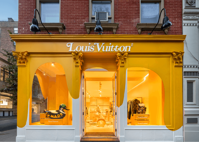 LV-店面櫥窗設計