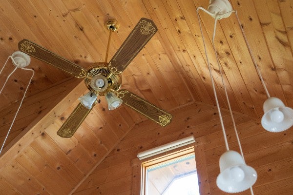 吊扇燈搭配輔助照明