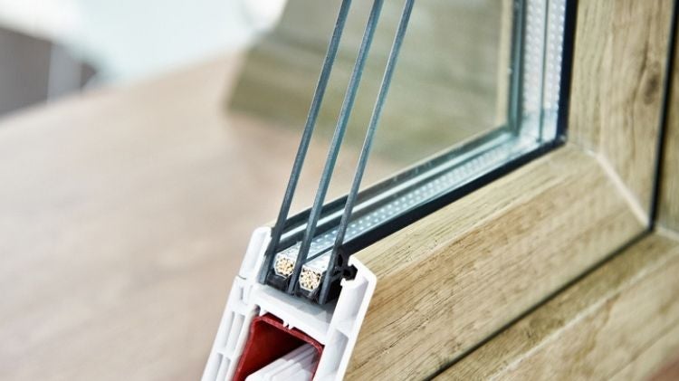 複層玻璃結構展示