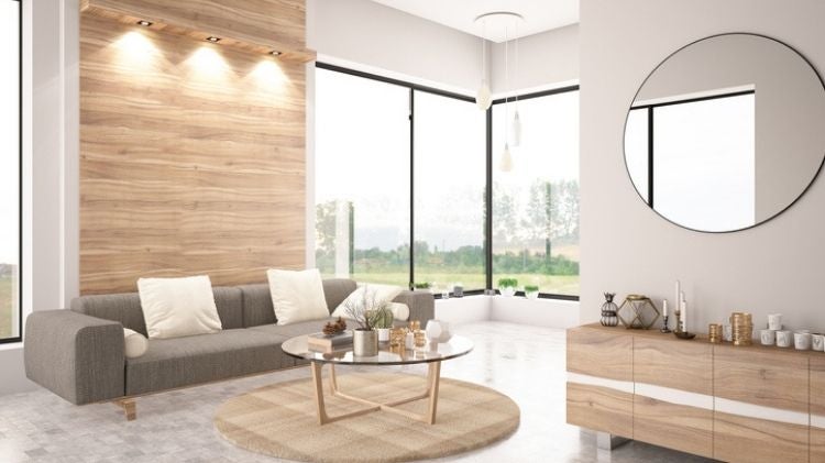 木作封板可以快速矯正歪斜的牆面