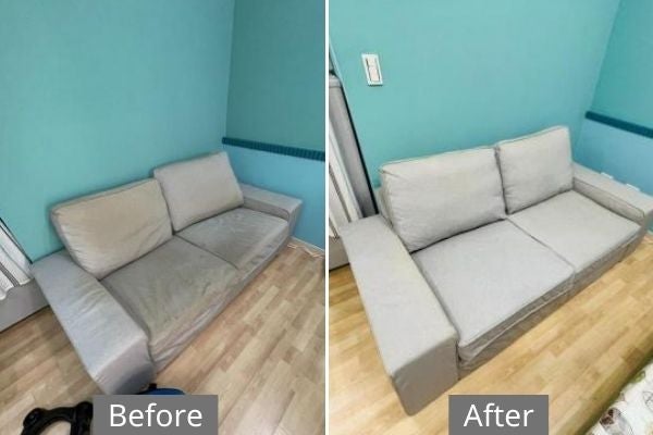 布沙發清潔對照圖2