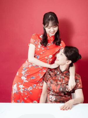 閨蜜婚紗照妝髮造型