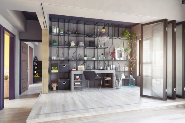 折疊式玻璃拉門