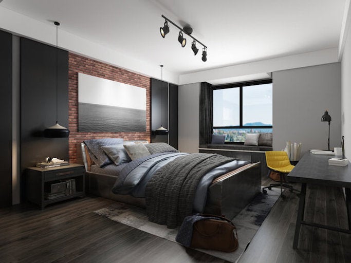 工業風房間設計範例