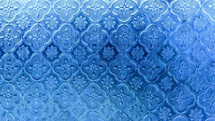 鋁門窗壓花玻璃價格：壓花玻璃範例