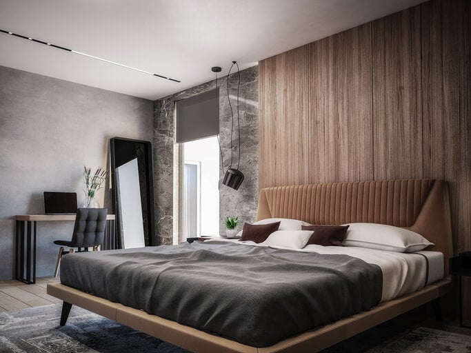 現代風臥室設計範例