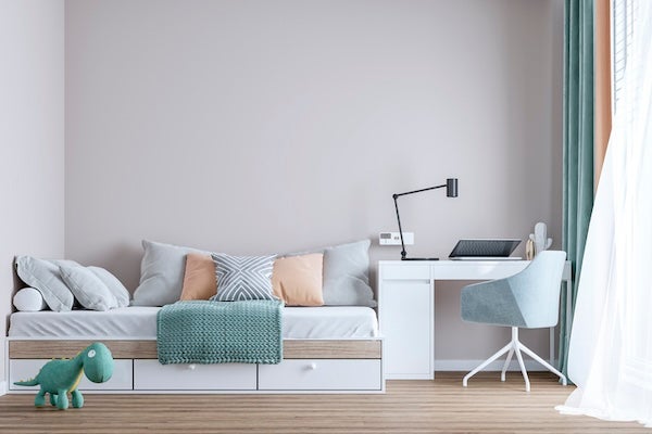 7.兒童房建議以簡約色調為主
