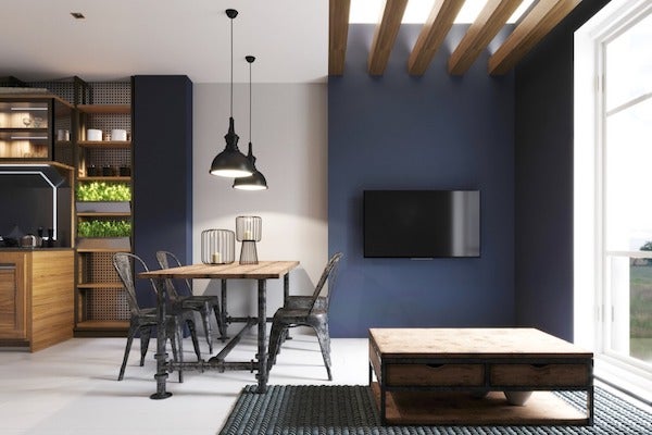 木紋鋁格柵客廳天花板