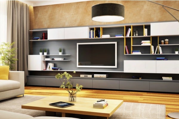 牆櫃式系統電視櫃