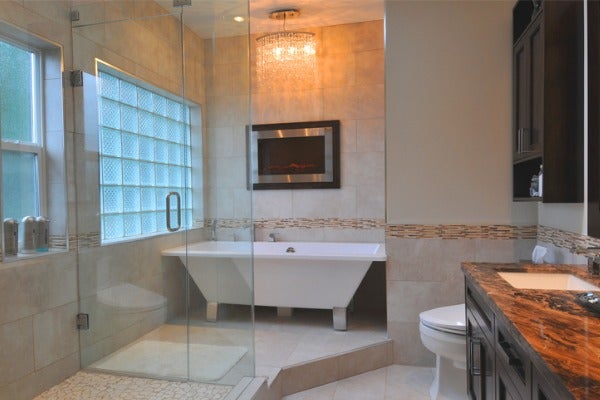 玻璃磚設計:居家採光窗1