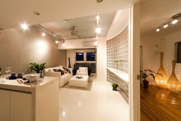 玻璃磚設計:居家隔間牆2