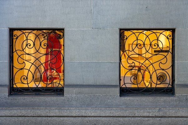 造型鑄鐵防盜窗