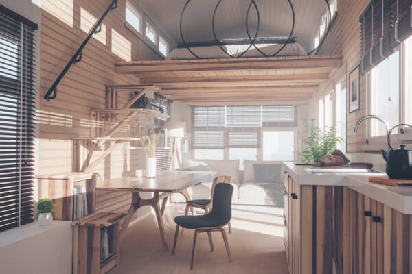 4米2挑高樓中樓設計範例6