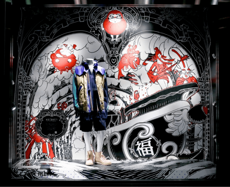 百貨公司櫥窗設計