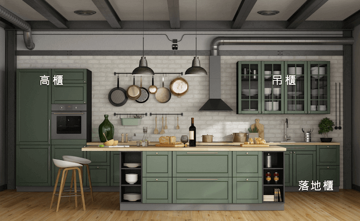 廚房櫥櫃範例圖片
