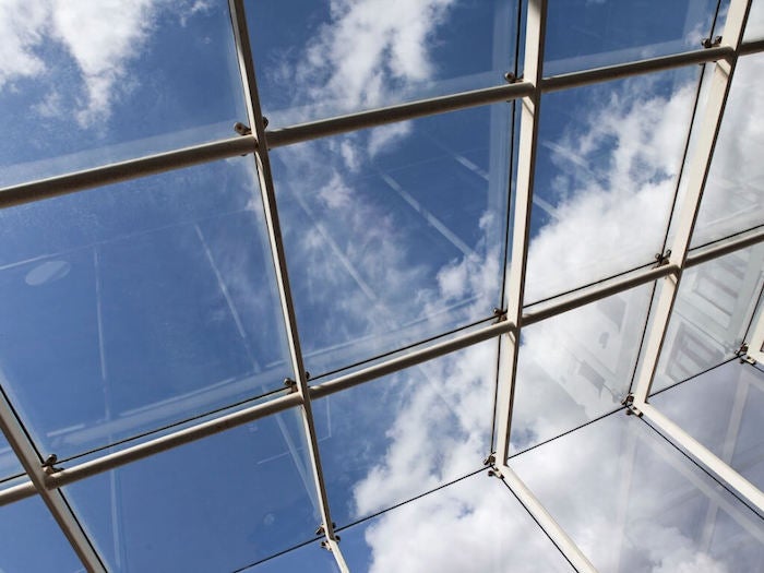 玻璃採光罩價格：強化玻璃採光罩